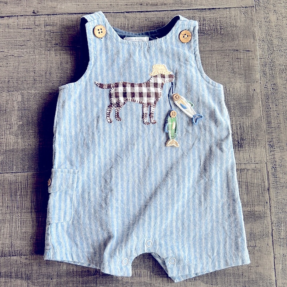 🍄 3 for $30🍄 Mud Pie baby boy romper